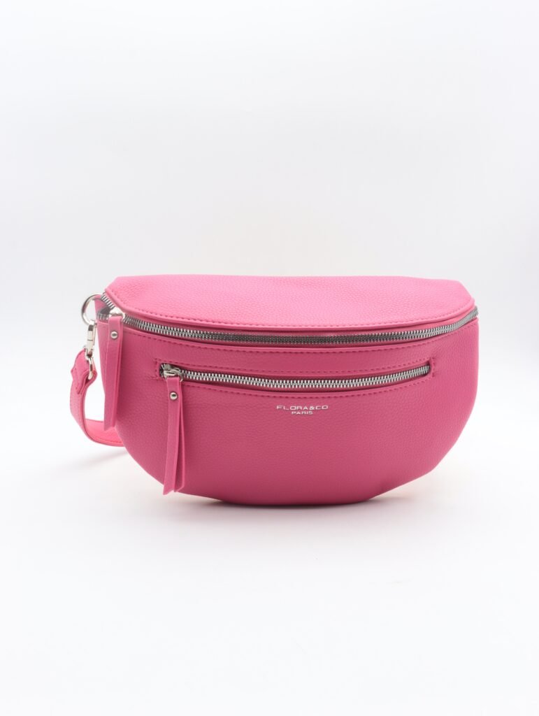 Banane avec une poche avant, couleur fushia numéro 8547