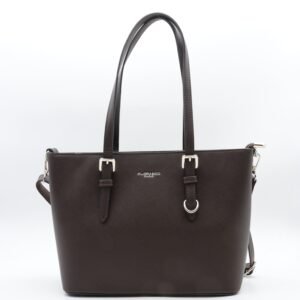 Vue de face du sac a main petite taille numéro 9179. De couleur noir.
