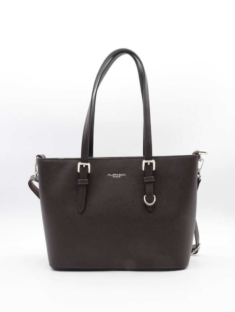 Vue de face du sac a main petite taille numéro 9179. De couleur noir.